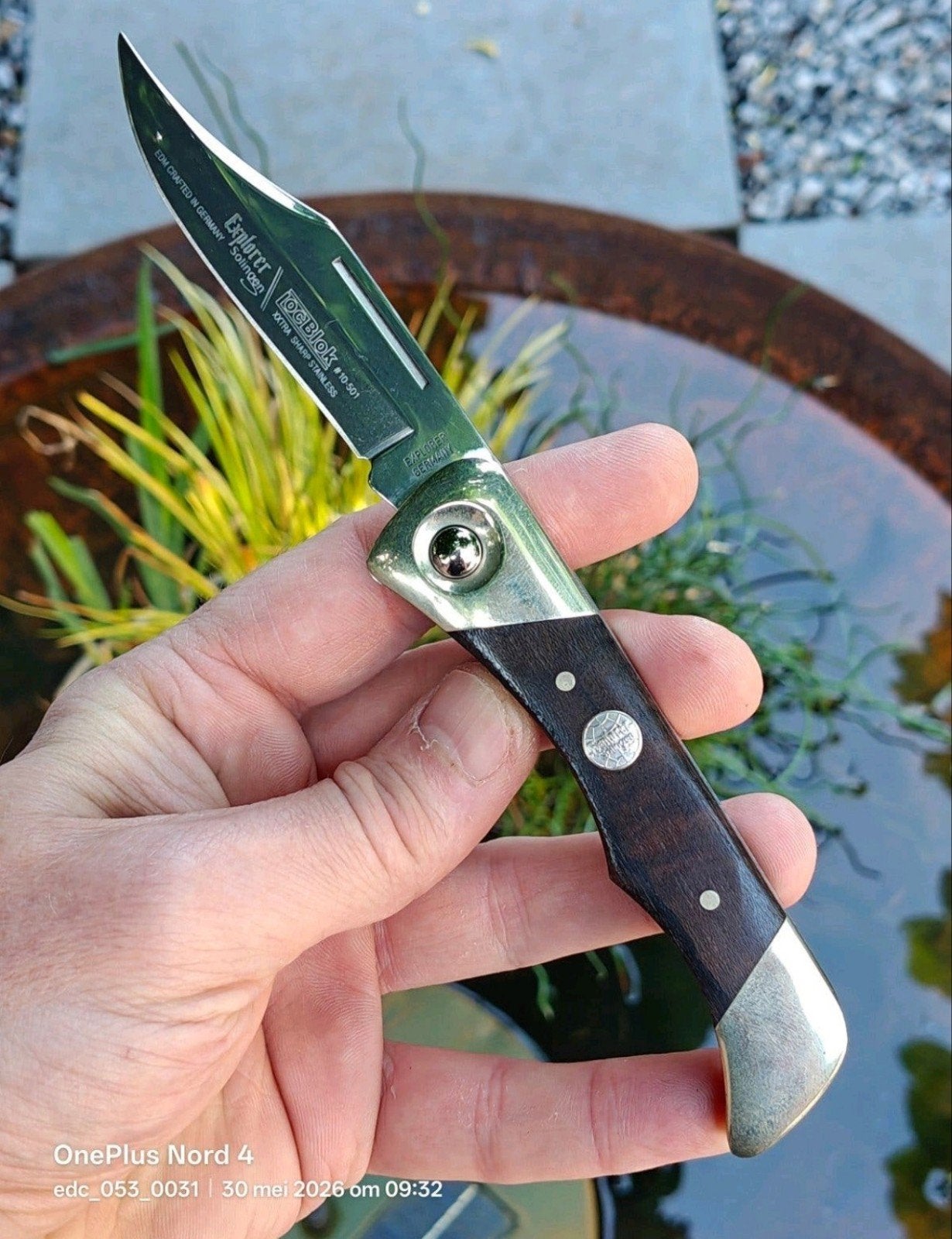 Explorer Locblok 10-501 zakmes., Ophalen of Verzenden, Zo goed als nieuw