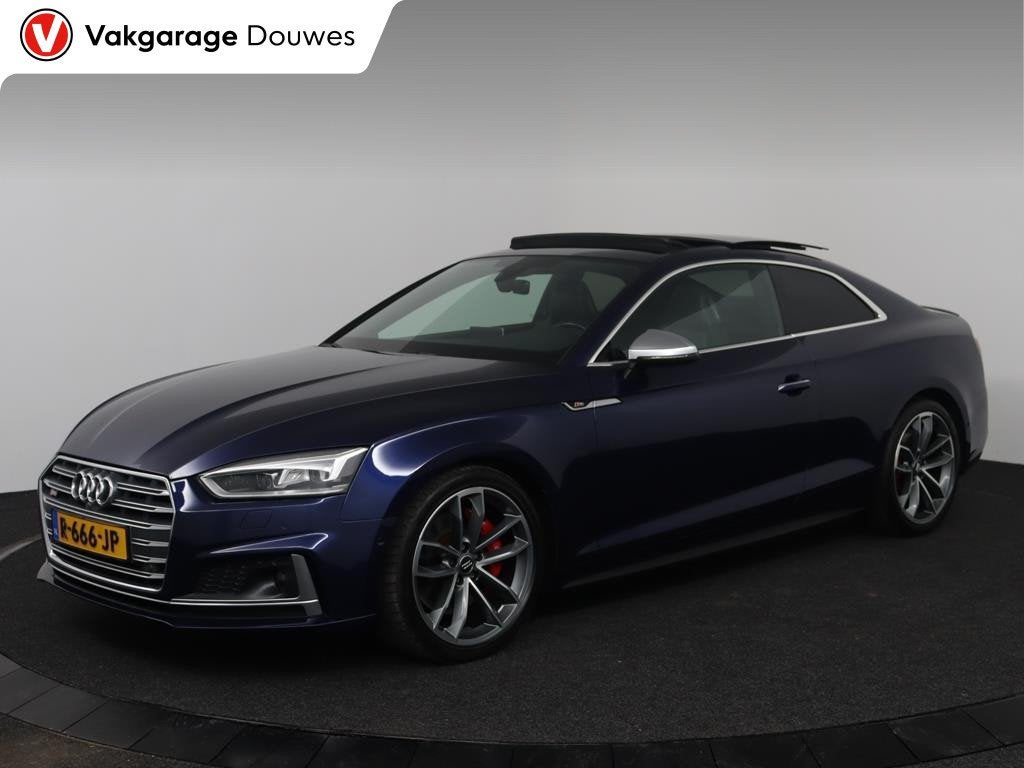 Audi S5 Coupé 3.0 TFSI S5 quattro Pro Line Plus |Automaat |, Auto's, Audi, Automaat, Gebruikt, 2995 cc, Blauw