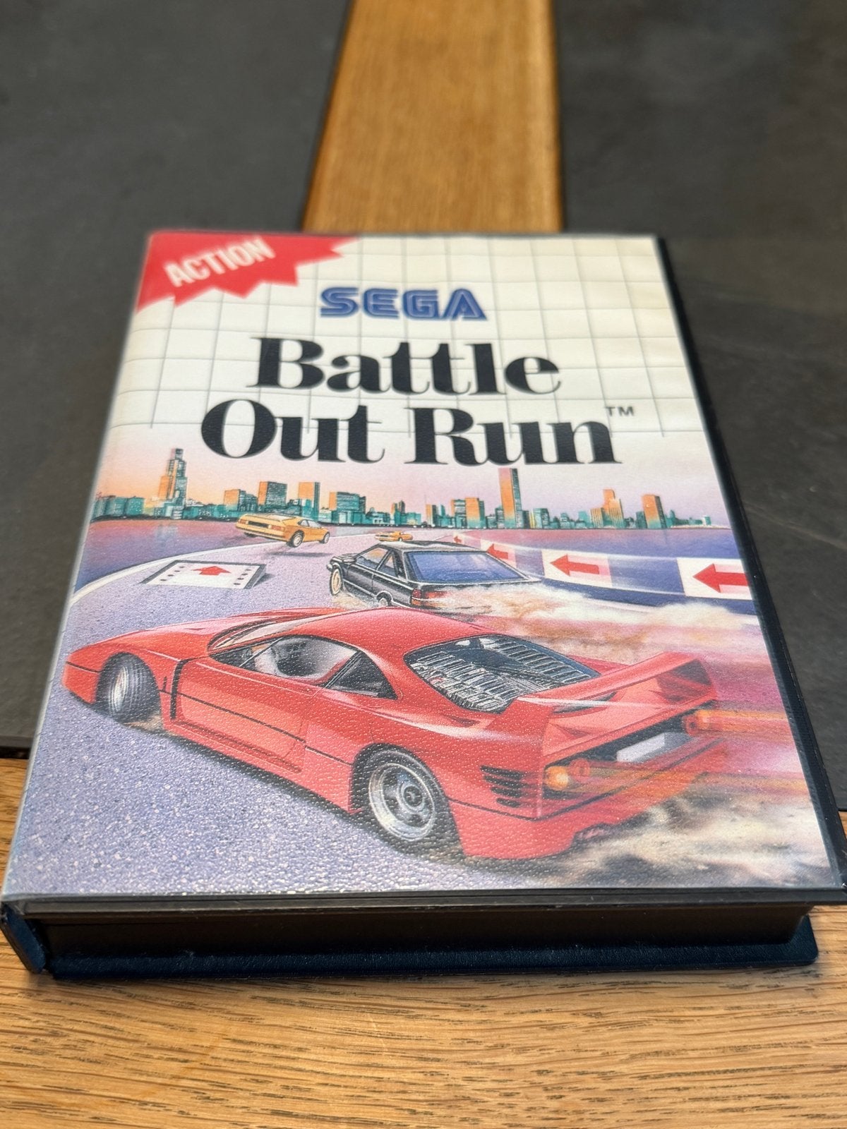 Sega Battle Out Run - Master System - Klassieke Racegame, Gebruikt, 1 speler, Racen en Vliegen, Ophalen of Verzenden