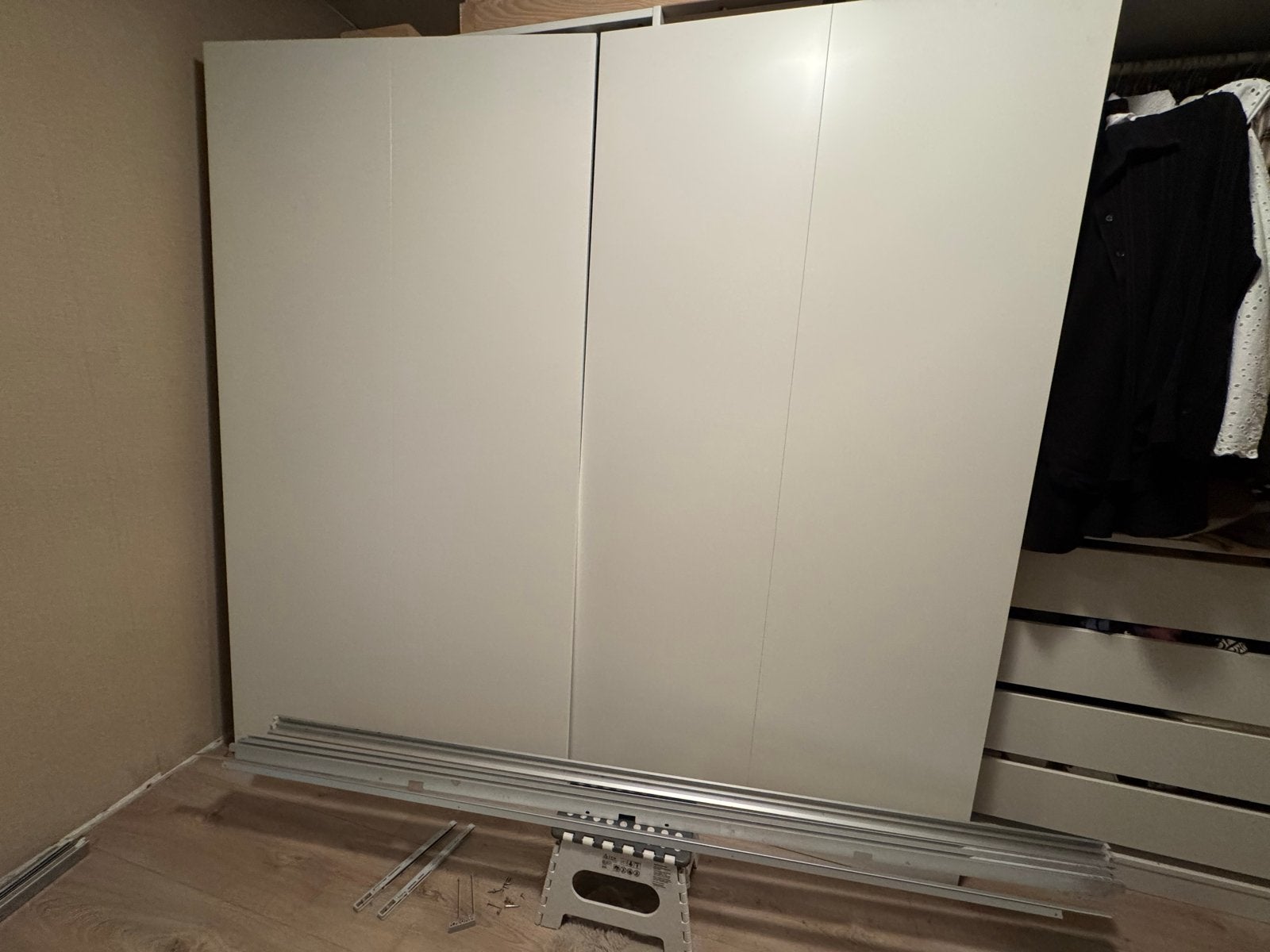 IKEA Pax Hasvik schuifdeur 200x201 cm, Huis en Inrichting, Ophalen, Gebruikt, 200 cm of meer, 150 tot 200 cm