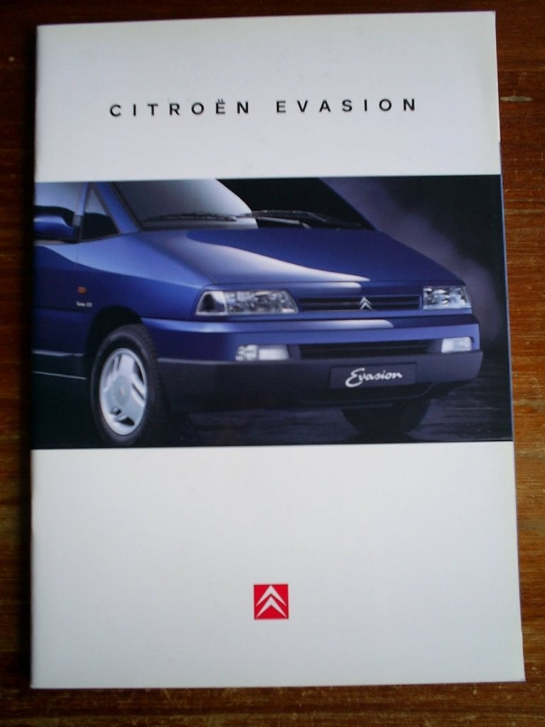 Citroen Evasion [ 6 / 1995 ], Verzenden, Zo goed als nieuw, Citroën