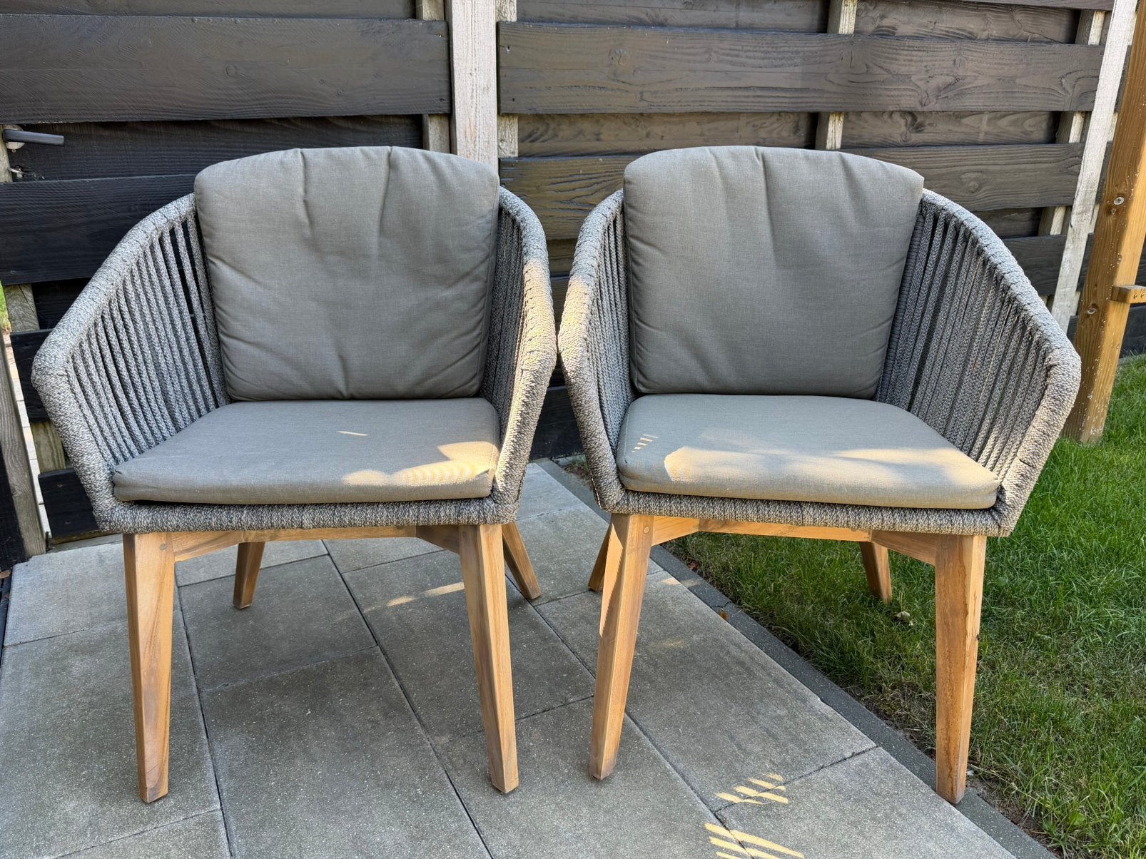 4 Seasons outdoor Santander, Ophalen, Zo goed als nieuw, Wicker, 2 zitplaatsen