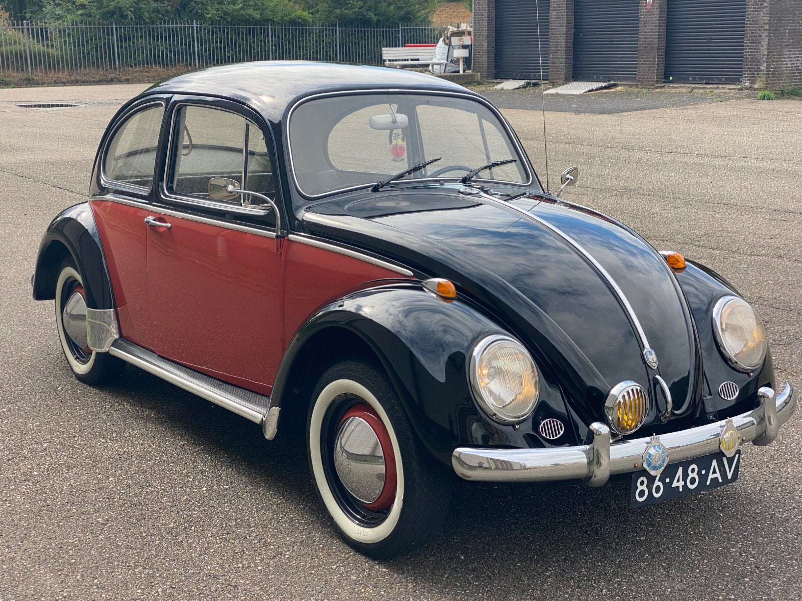 Volkswagen Kever 1966 origineel Nederlands, Auto's, Achterwielaandrijving, 4 cilinders, 1600 cc, Zwart
