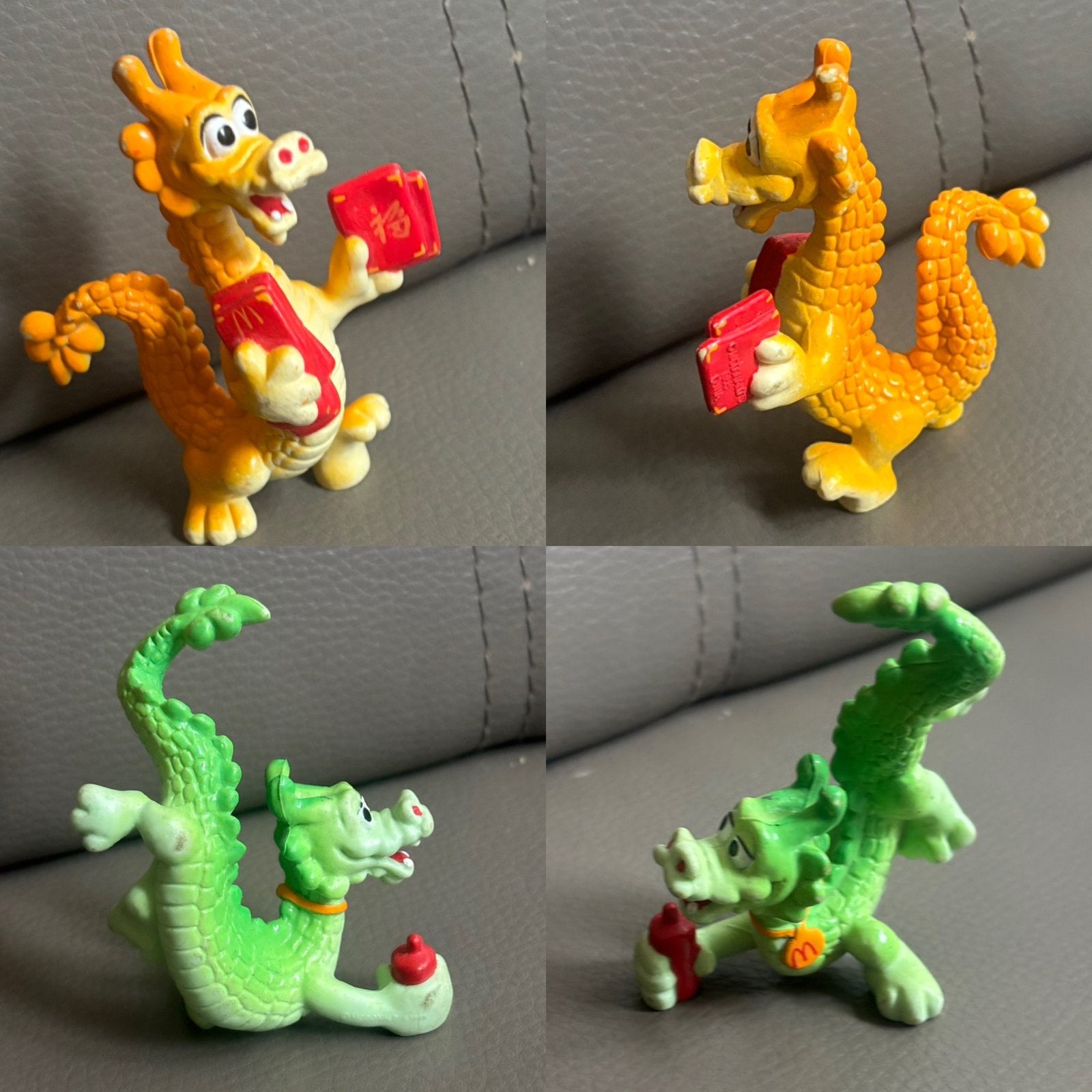 1993 2x Chinese Dragons Mac Donalds, Ophalen of Verzenden, Zo goed als nieuw