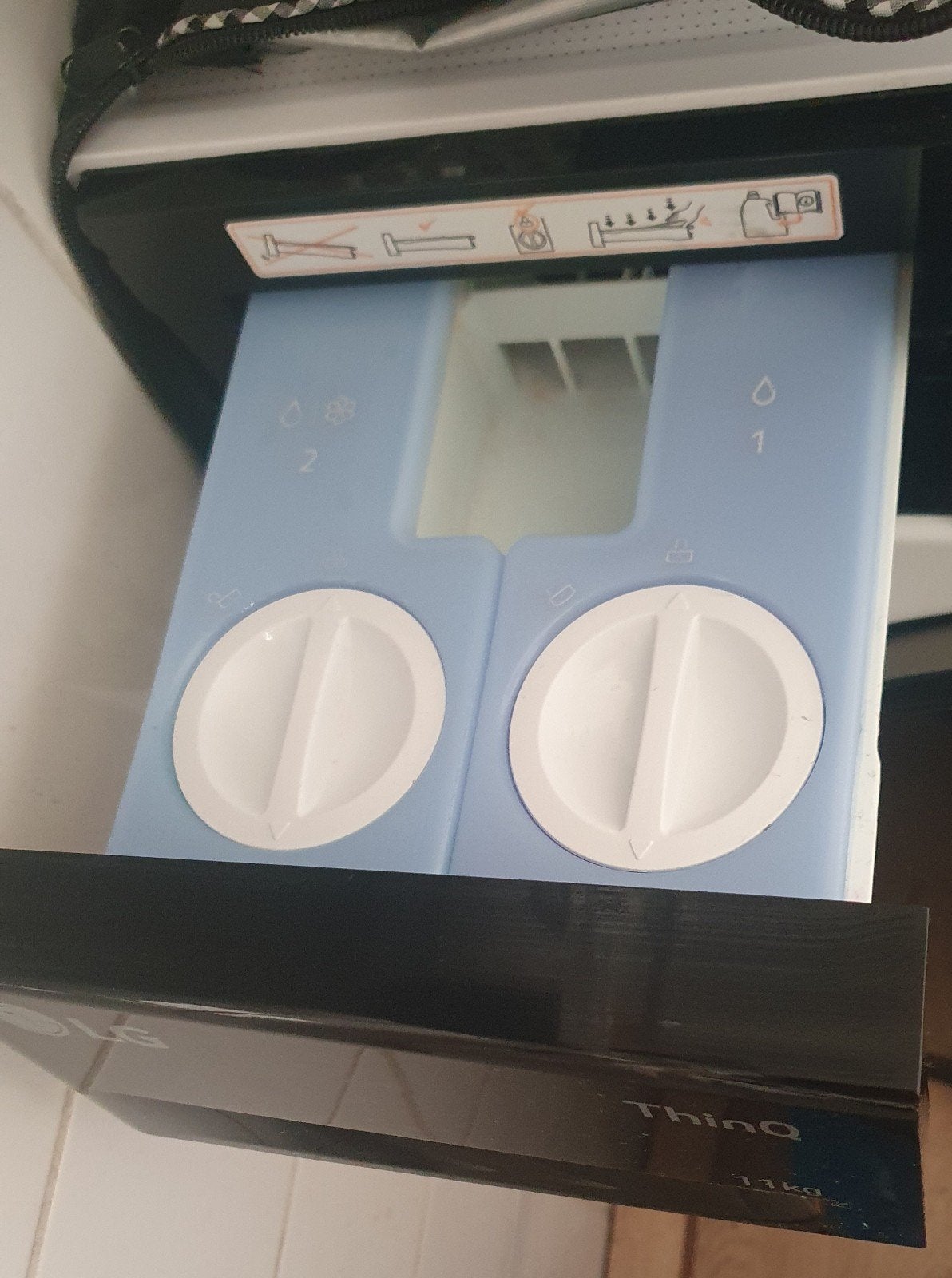 LG Wasmachine 11 kg F4WR7511SYW - Energiezuinig & Stil, Witgoed en Apparatuur, Ophalen, 1200 tot 1600 toeren, 10 kg of meer, Zo goed als nieuw