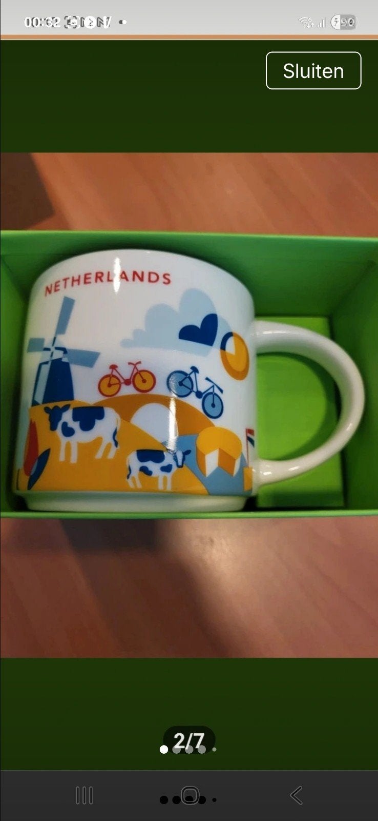 Starbucks You Are Here Collection Mok Nederland Nieuw, Ophalen of Verzenden