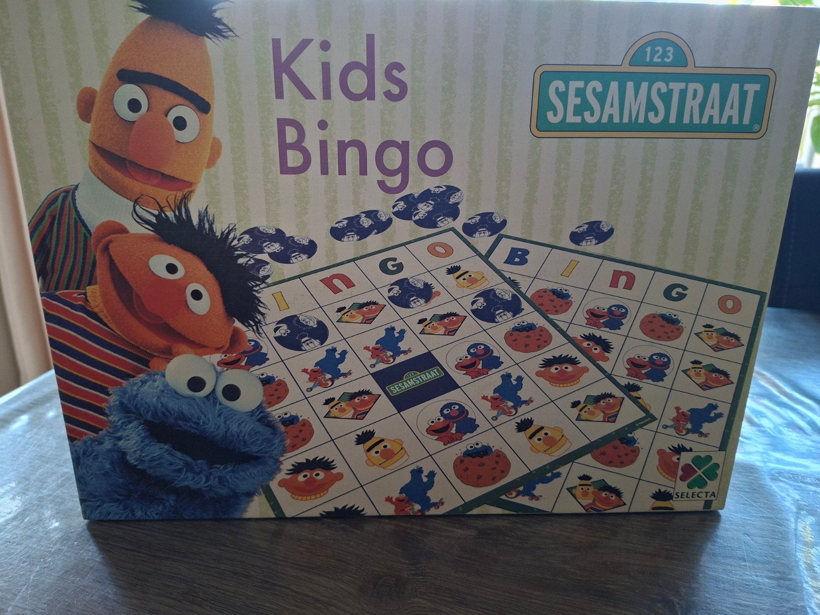 Sesamstraat Kids Bingo - Leuk educatief spel voor kinderen, Ophalen, Zo goed als nieuw, Taal en Lezen