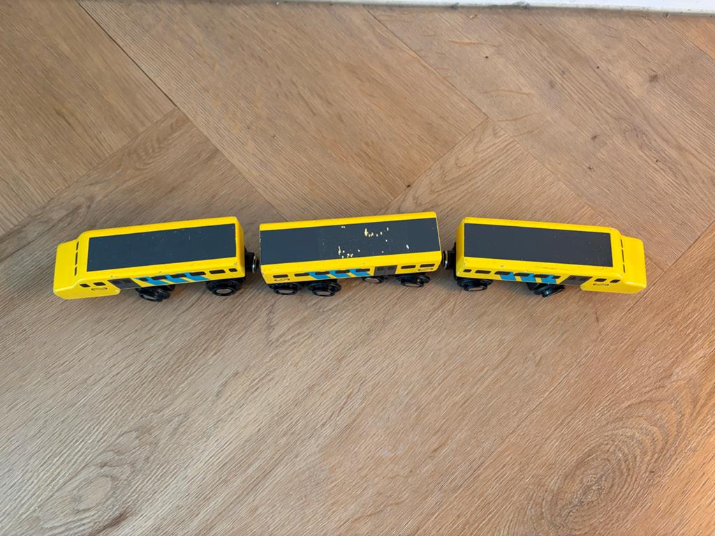 NS trein Brio-baan - Houten speelgoedtrein, Ophalen of Verzenden, Gebruikt, Overige typen