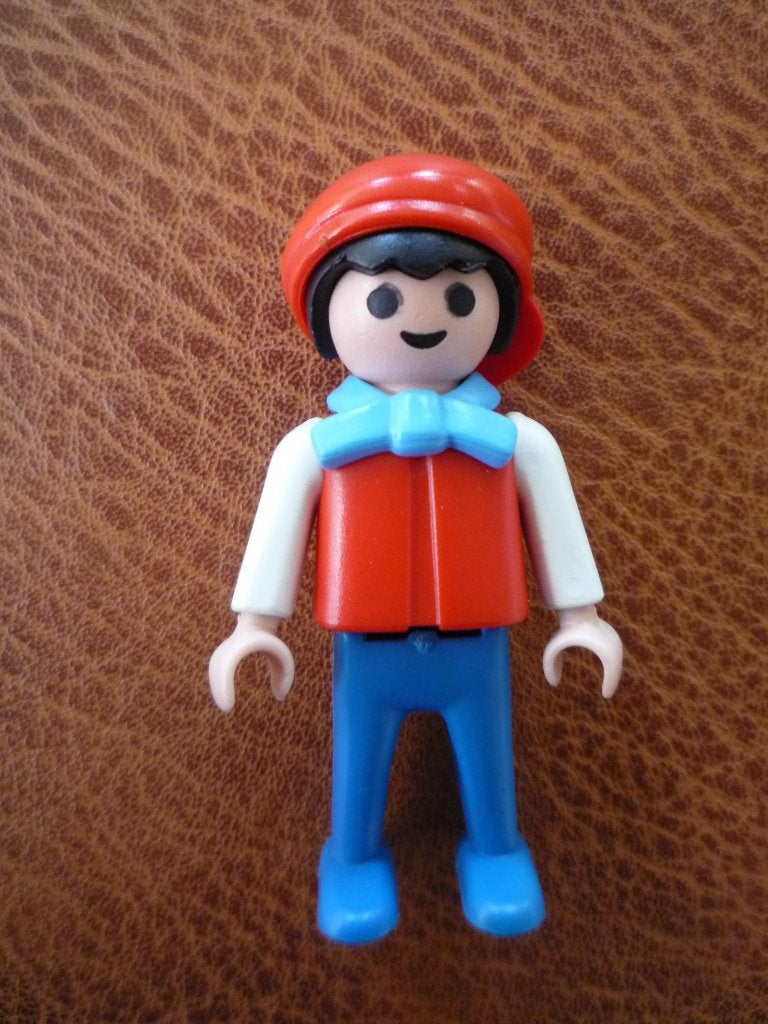 vintage Playmobil 5550 kindje orgelmolen, Losse onderdelen, Ophalen of Verzenden, Zo goed als nieuw, Figuren