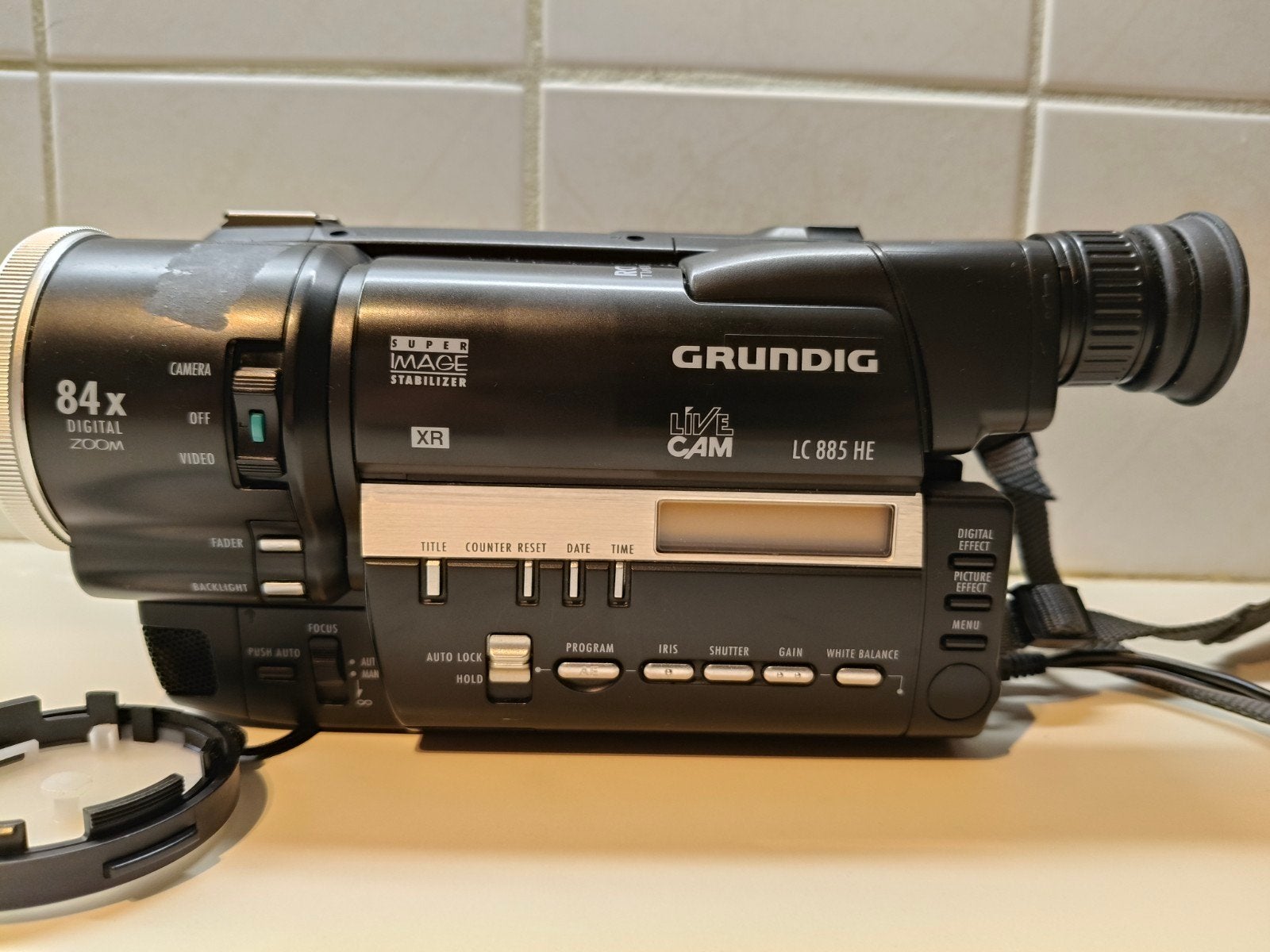 Grundig Live Cam LC 885 HE Hi8 Video Camera Recorder, Overige merken, Gebruikt, 20x of meer, Overige soorten