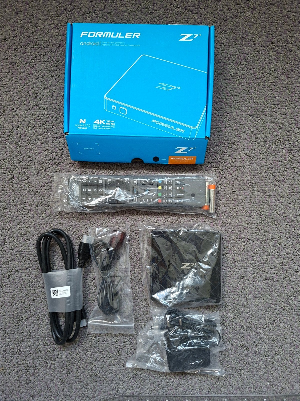 Formuler Z7+ Android TV Box 4K HDR Media Streamer, Verzenden, Zo goed als nieuw, HDMI, Zonder harde schijf
