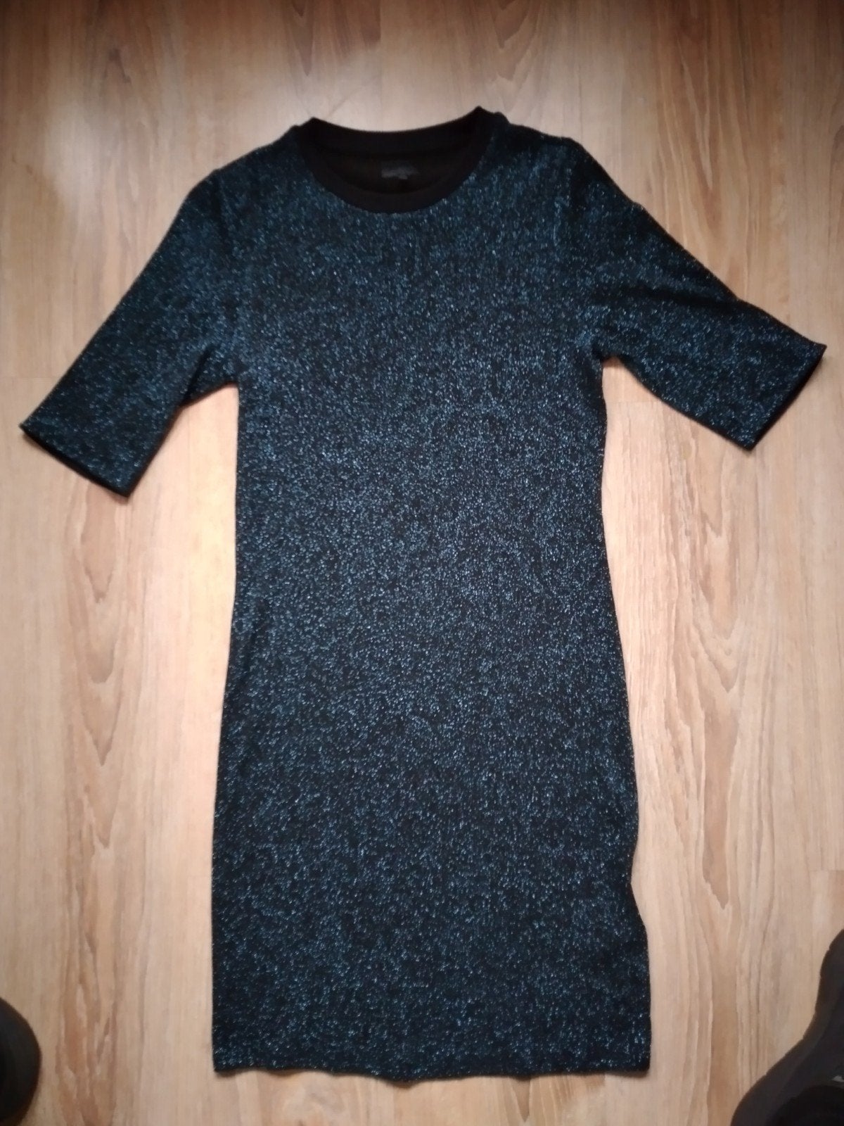 leuk glitter jurkje van Two Sisters maat S, Kleding | Dames, Maat 38/40 (M), Ophalen of Verzenden, Zo goed als nieuw, Boven de knie