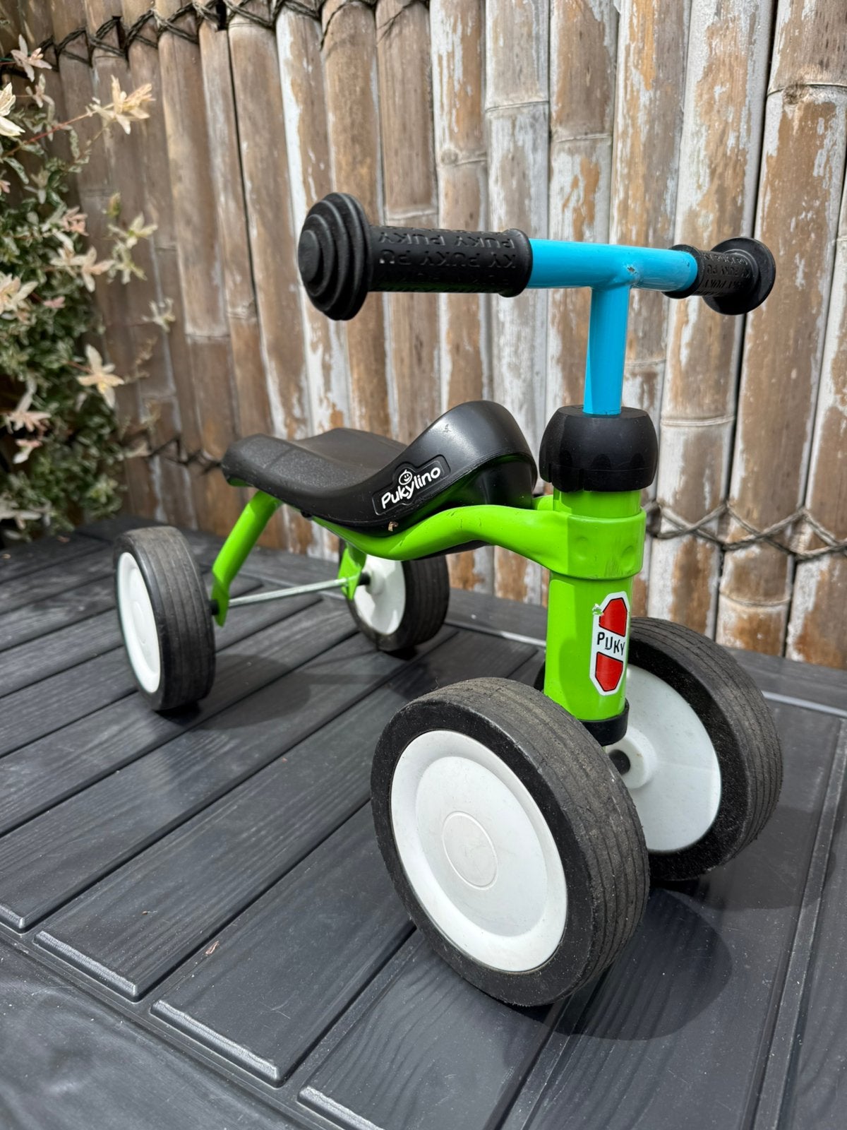 Pukylino loopfiets, Ophalen, Gebruikt