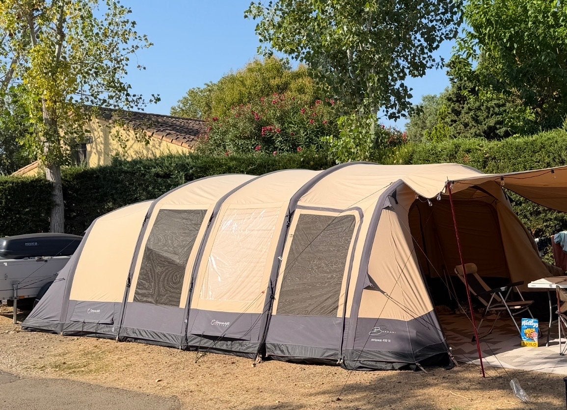 Bardani TC410 tunneltent - Ruime gezinstent, Caravans en Kamperen, Tenten, Ophalen, Zo goed als nieuw, Tot en met 5