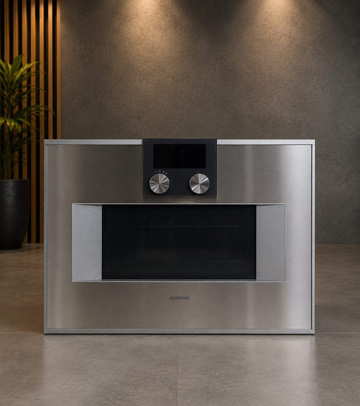 Gaggenau combi-magnetron, Ophalen of Verzenden, Zo goed als nieuw, Houthaard