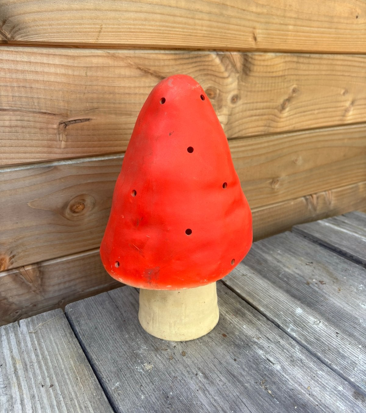 Iconische Heico / Egmont Toys stijl retro paddenstoel lamp, Ophalen of Verzenden, Zo goed als nieuw