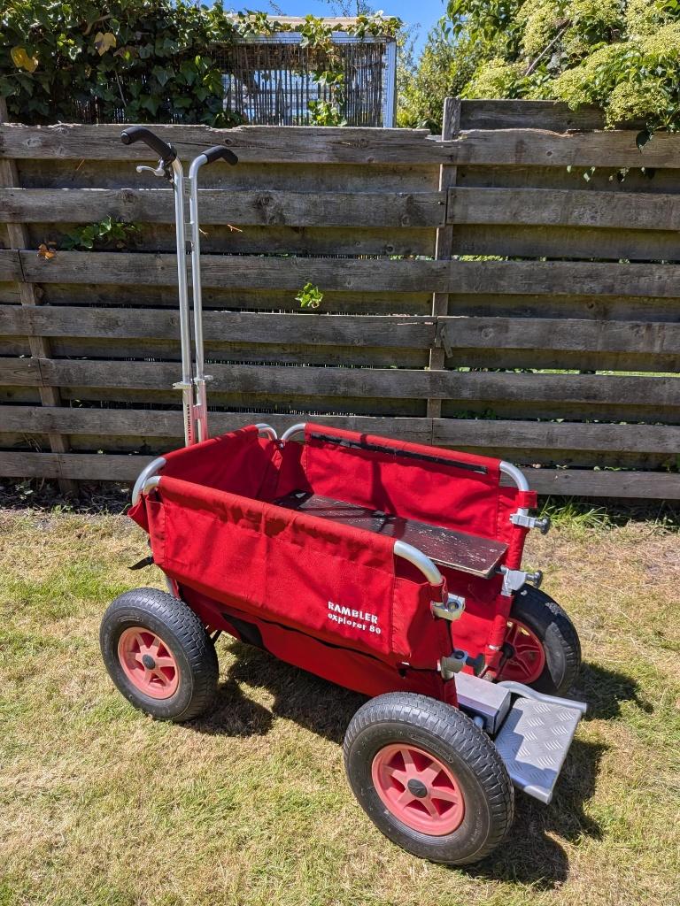 Bolderwagen - Rambler Explorer 80, Ophalen, Opvouwbaar, Gebruikt