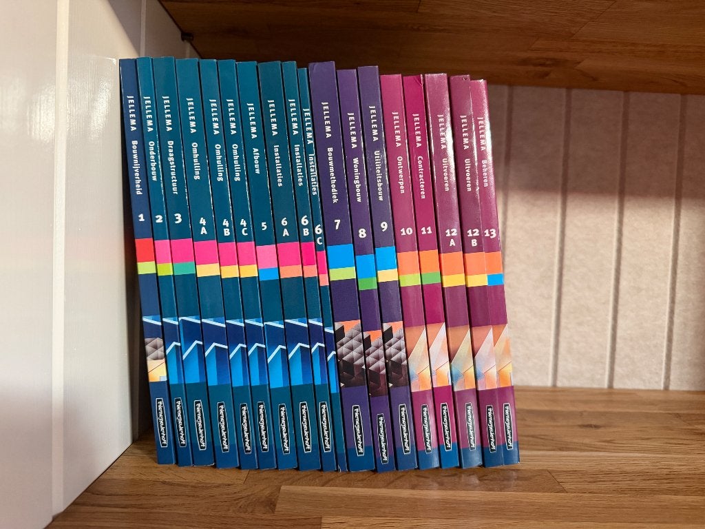 Jellema reeks 1-13 (18 delig), Boeken, Ophalen, ThiemeMeulenhoff, HBO, Zo goed als nieuw