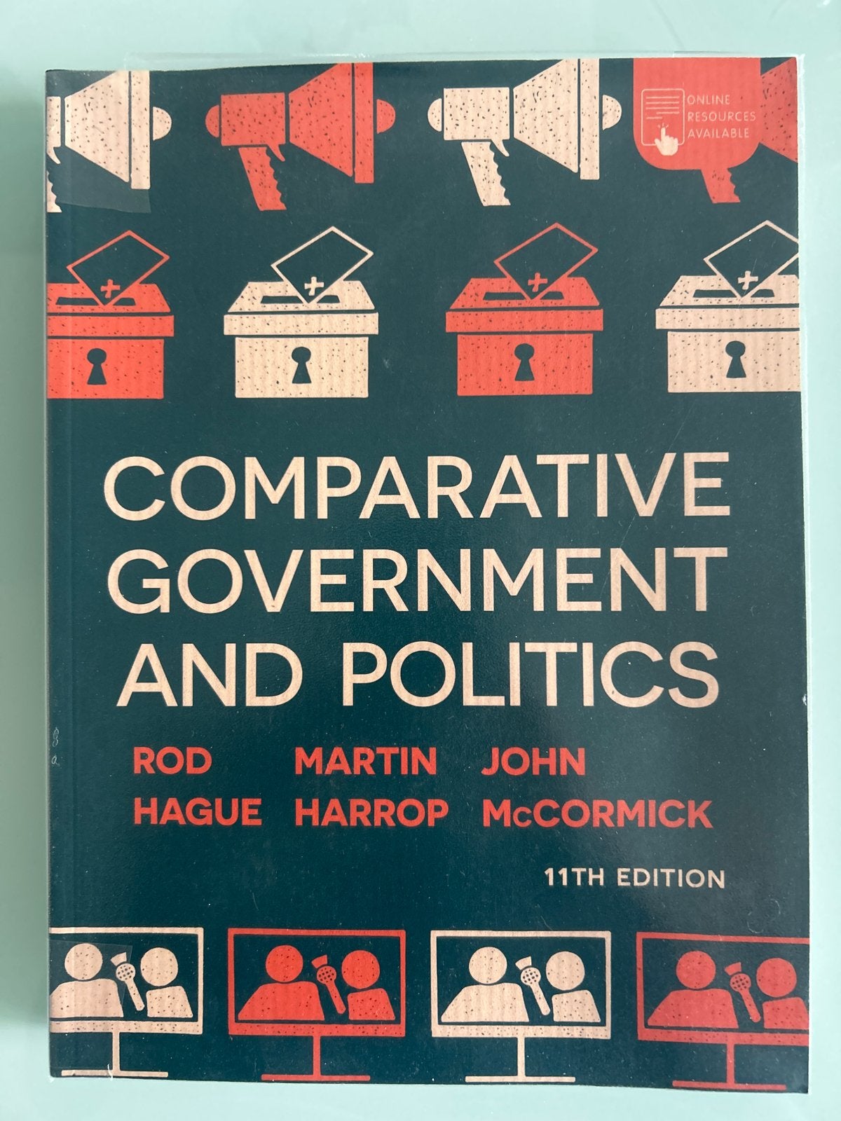 Comparative Government and Politics - 11e editie, Ophalen of Verzenden, Gamma, Zo goed als nieuw, HBO