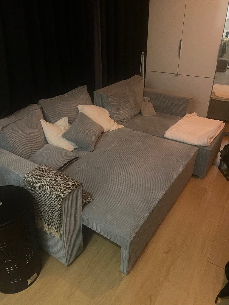 Bank, Ophalen, 250 tot 300 cm, Gebruikt, 125 tot 150 cm
