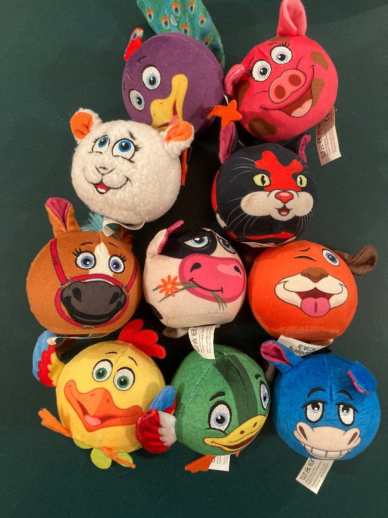 Lidl boerderij mini 2022 set 10 stuks knuffels compleet!, Lidl, Ophalen of Verzenden