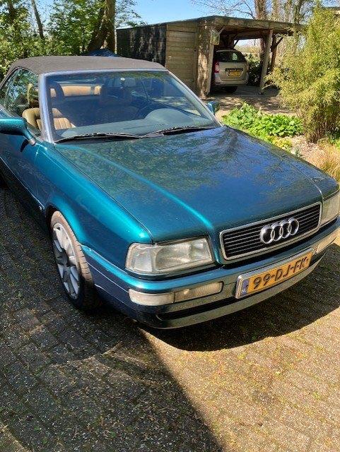 Audi Cabrio 2.3 E 98KW U9 1992 Groen, Auto's, Audi, Particulier, Cabrio, Alarm, Elektrische buitenspiegels, Elektrische ramen