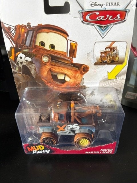 Disney pixar cars Mater/Takel mud racer 2018 ongeopend, Ophalen of Verzenden, Nieuw