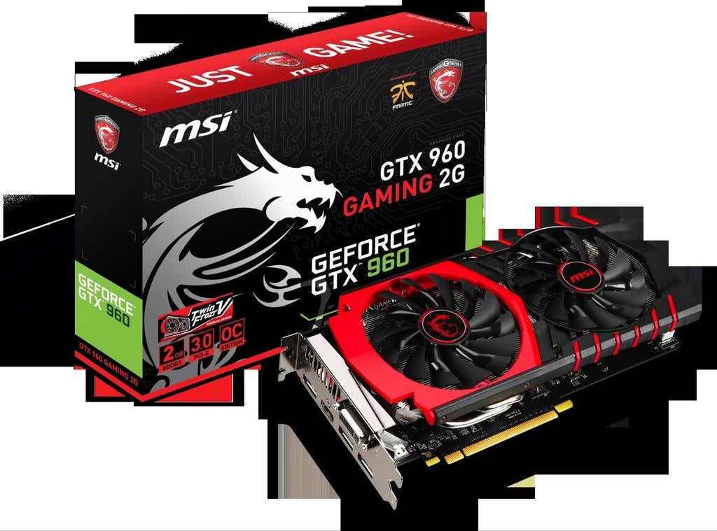 MSI GTX 960 2GB Gaming Grafische Kaart - Uitstekende Staat, PCI-Express 3, HDMI, Ophalen of Verzenden, Nvidia