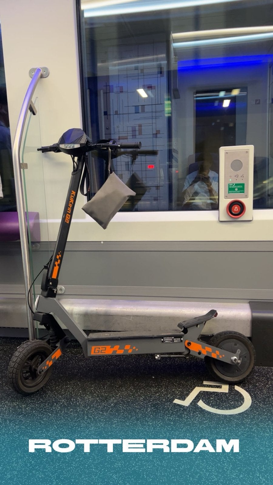Kukirin G2 Elektrische Step, Fietsen en Brommers, Steps, Ophalen, Gebruikt, Elektrische step (E-scooter)