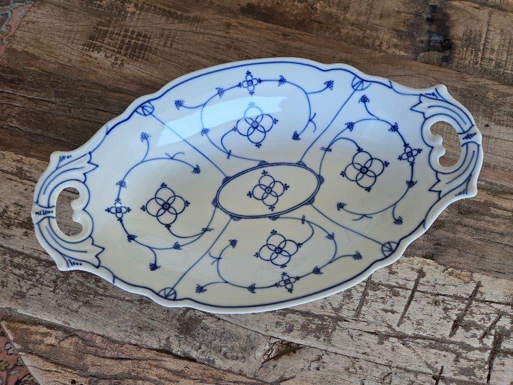 Ovale serveerschaal of broodschaal Jäger Saks Blau, Ophalen of Verzenden