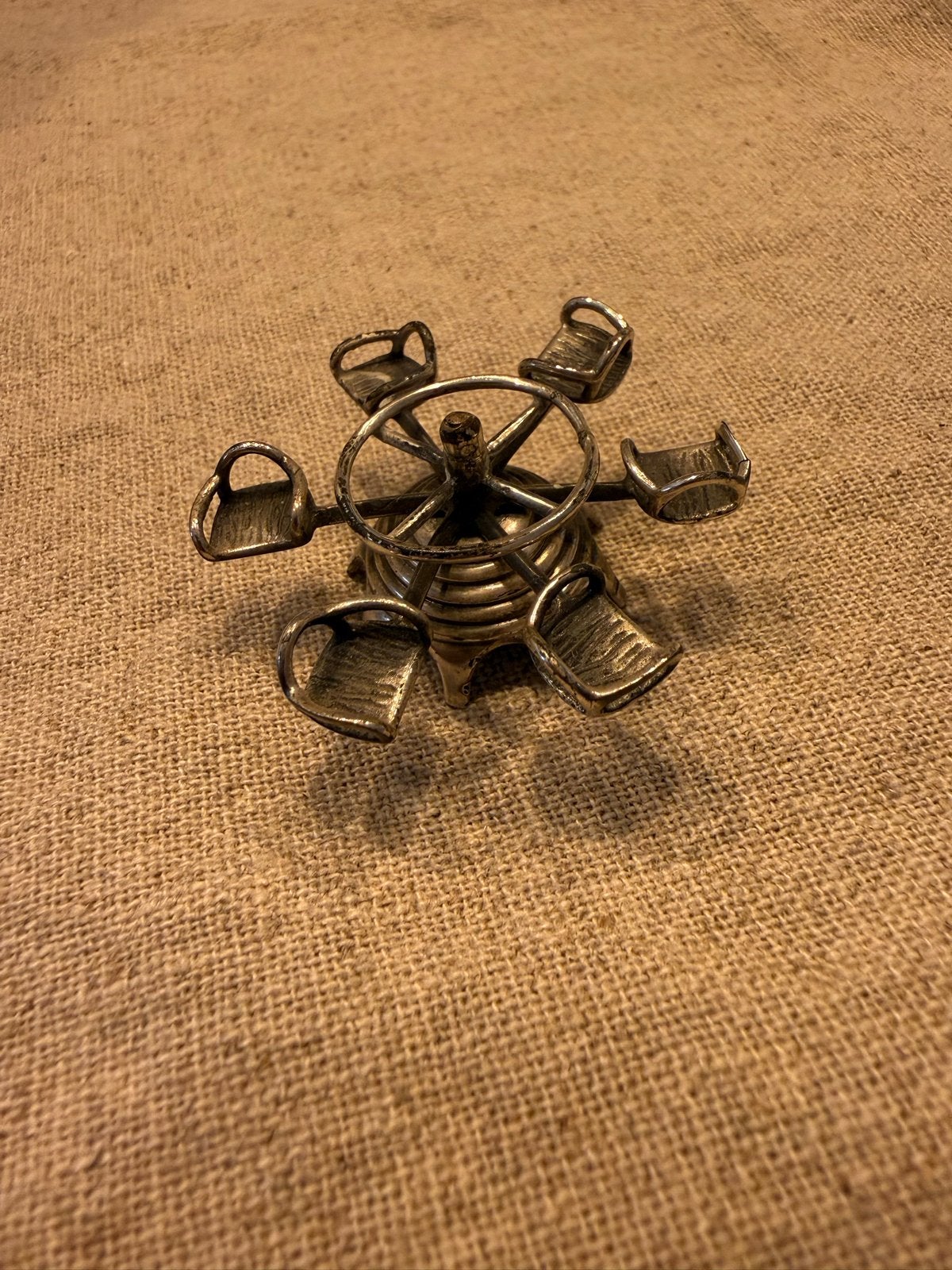 Zilveren Miniatuur Draaimolen Madusa Pro, Ophalen of Verzenden, Zilver