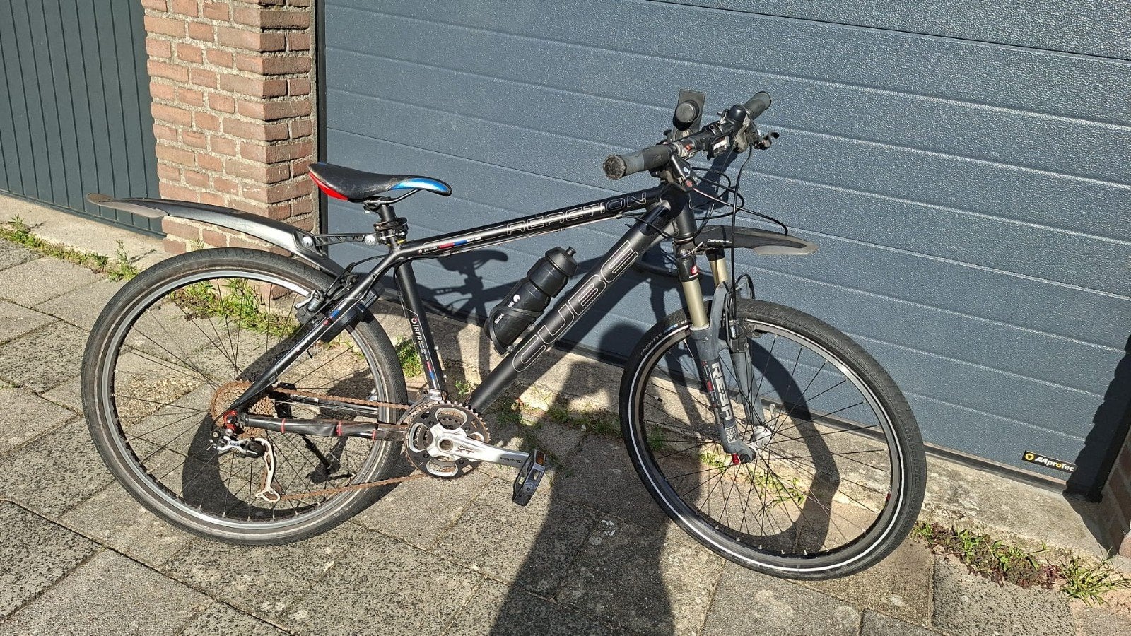 Cube Reaction mountainbike jongensfiets 26 inch, Gebruikt, Velgrem, Versnellingen, Cube