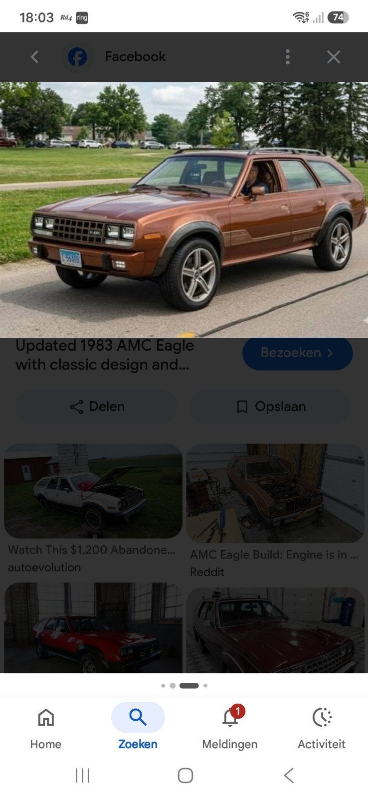 AMC eagle onderdelen te koop, Ophalen of Verzenden