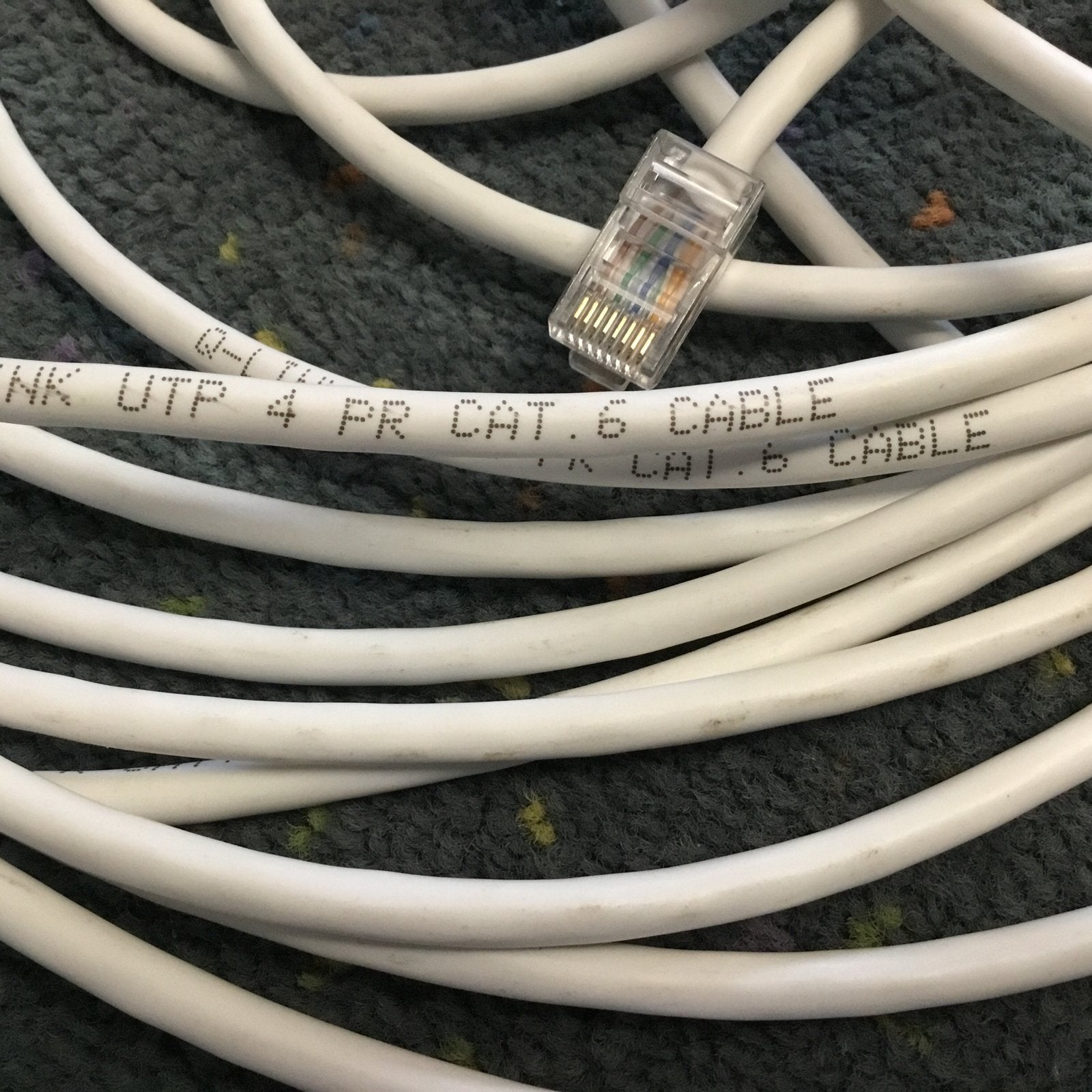 UTP CAT 6 en CAT 5 Netwerkkabels (diverse lengtes), Computers en Software, Ophalen, Gebruikt