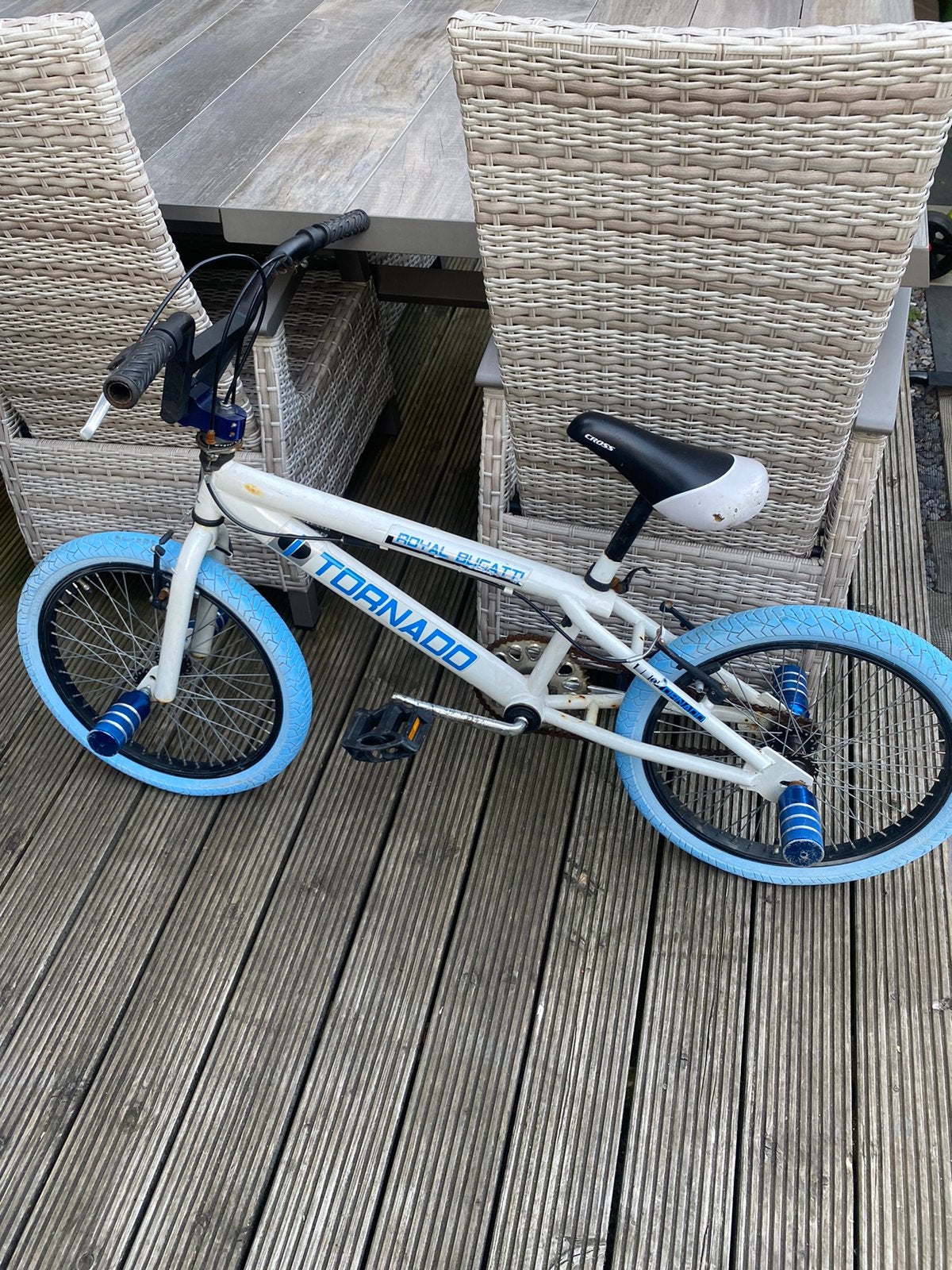 Tornado royal bugatti cross stunt bike fiets fatbike slim, Ophalen of Verzenden, Zo goed als nieuw, Staal, 24 inch of meer