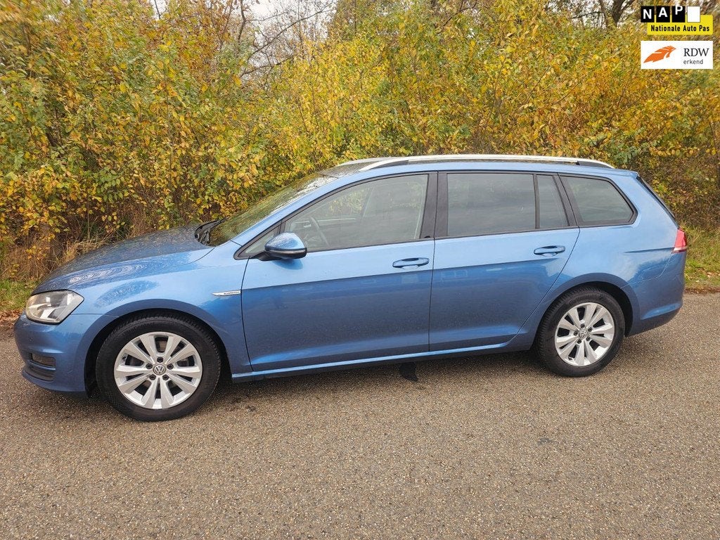 Volkswagen Golf Variant 1.0 TSI Comfortline, Auto's, Voorwielaandrijving, Euro 6, Blauw, 116 pk