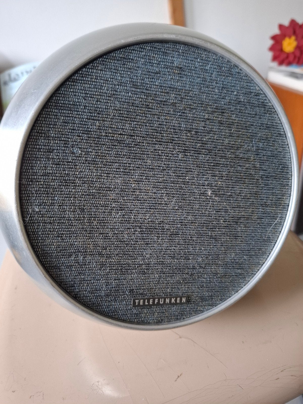 Telefunken bol speakers 15W - Vintage design uit W-Duitsland, Stereo speakers, Gebruikt, Minder dan 60 watt, Ophalen