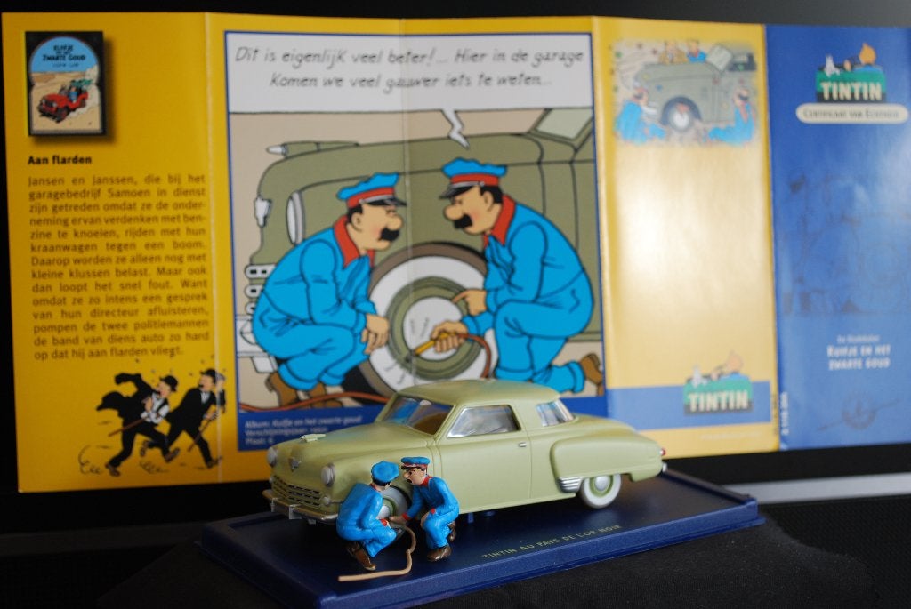 Kuifje auto No. 66 De Studebaker uit "Het Zwarte Goud", Ophalen of Verzenden, Zo goed als nieuw, Auto, Overige merken