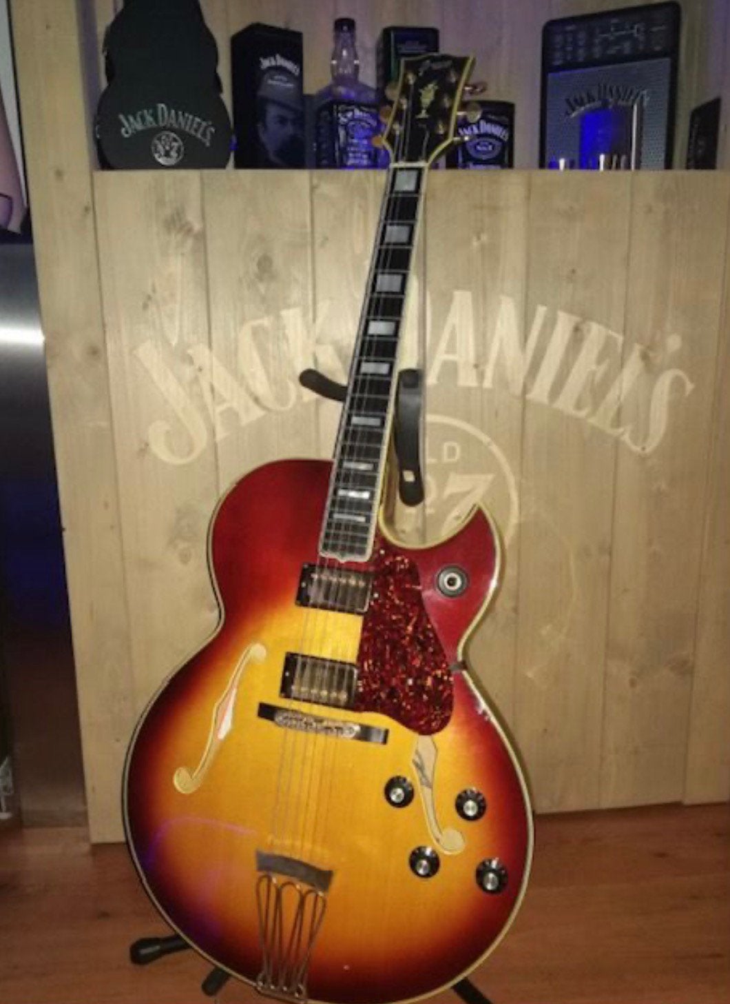 Greco Byrdland Japan “ interesse Peiling “ BR-110 sunburst, Ophalen of Verzenden, Gebruikt, Solid body, Gibson