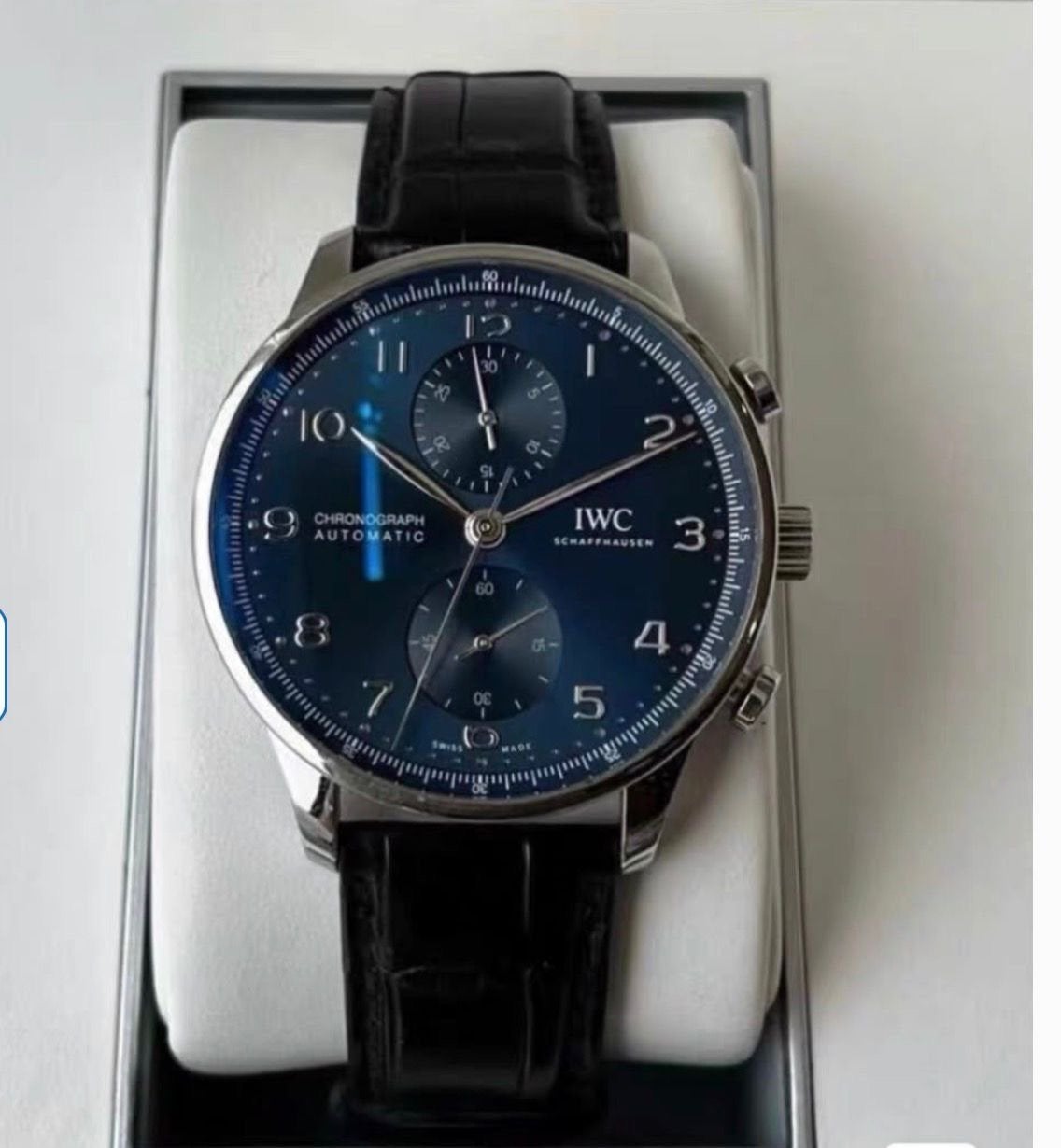 Horloge, Overige merken, Leer, Staal, Verzenden