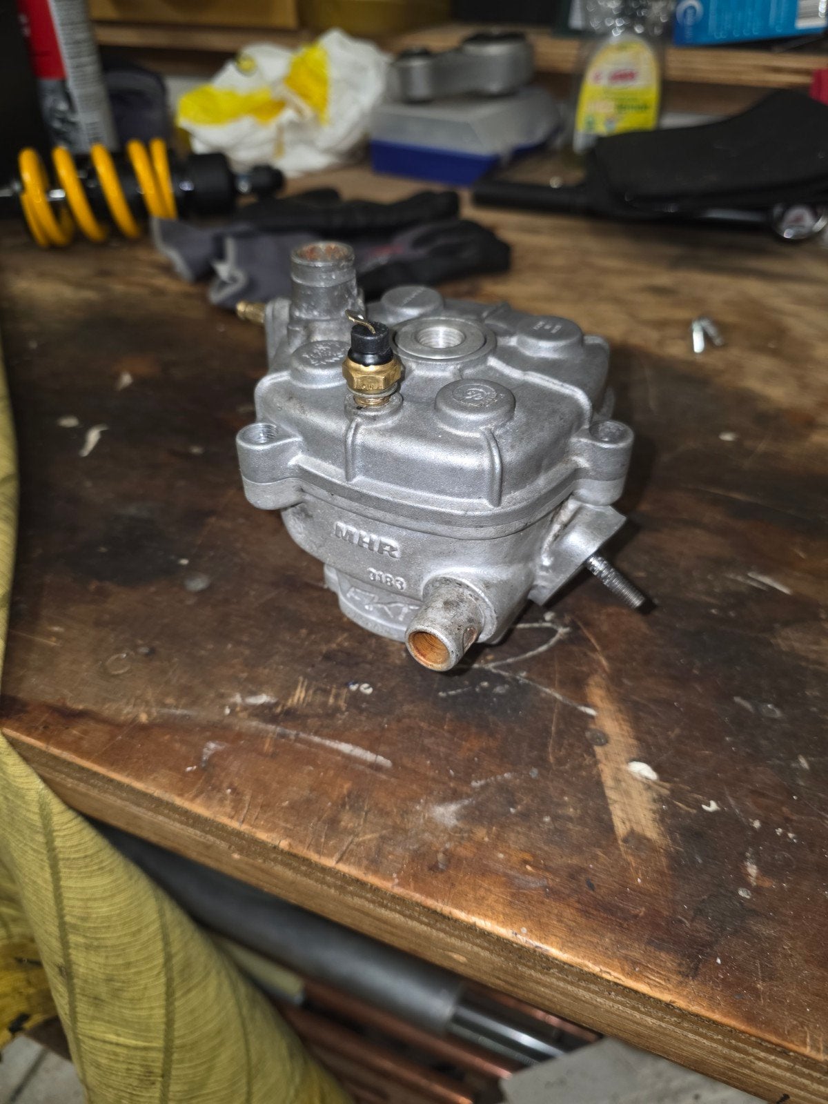 Malossi MHR 6T FKT & 21mm carb., Ophalen of Verzenden, Gebruikt, Cilinder, Malossi