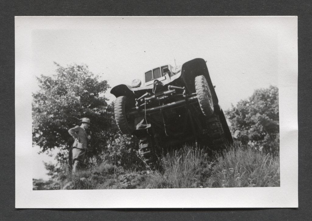 WOII foto: Halbkettenfahrzeug FAMO, Verzenden, Landmacht, Duitsland, Foto of Poster