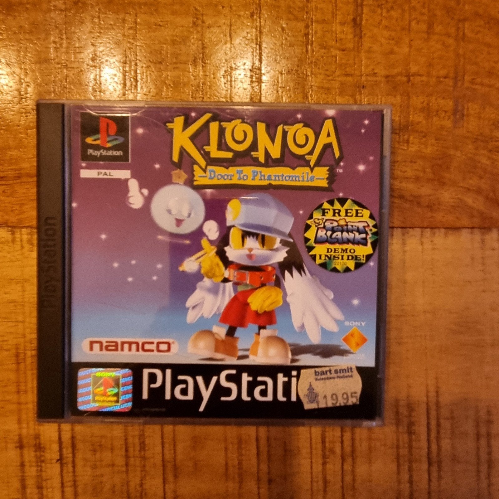 Klonoa: Door to Phantomile (PS1) + Point Blank Demo - MINT, Spelcomputers en Games, Games | Sony PlayStation 1, 1 speler, Zo goed als nieuw