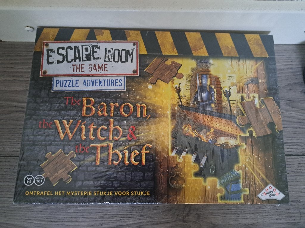 Escape room Baron Witch Tief bordspel NIEUW kado l, Een of twee spelers, Ophalen, Nieuw, Identity Games