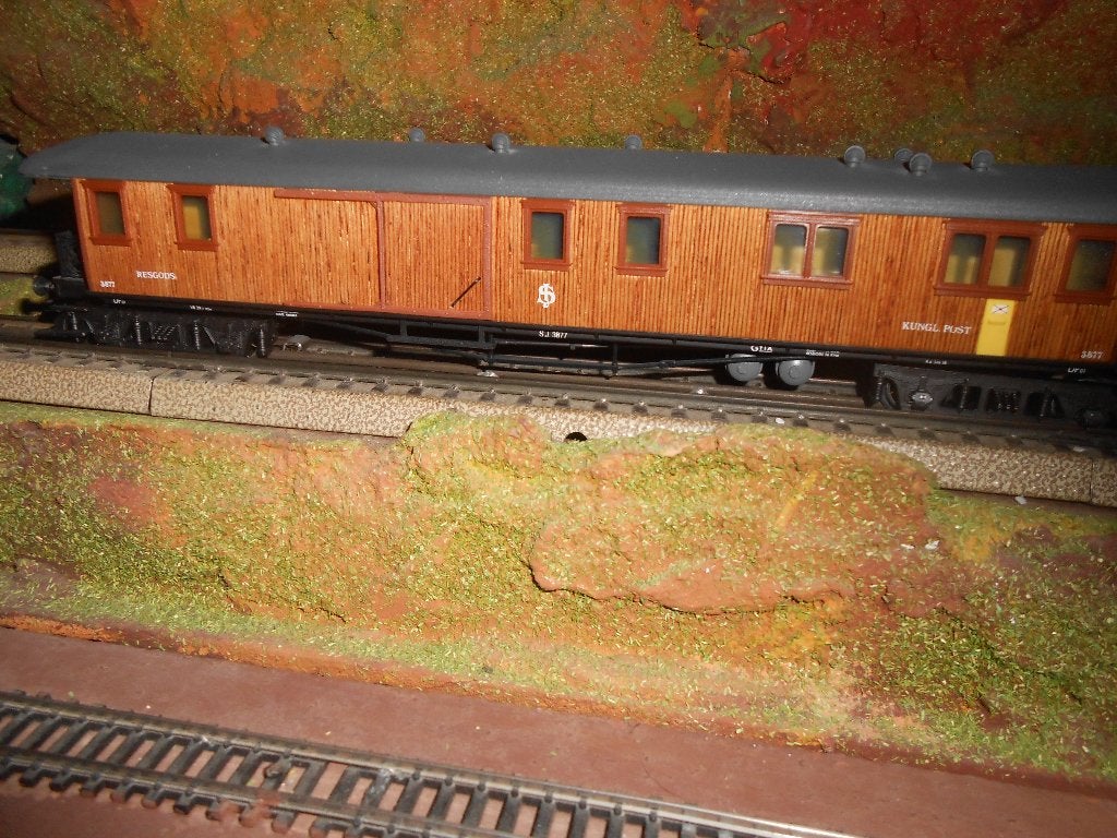 Märklin 4271, het Zweedse houten post / bagagerijtuig, Wisselstroom, Ophalen of Verzenden, Märklin, Nieuw