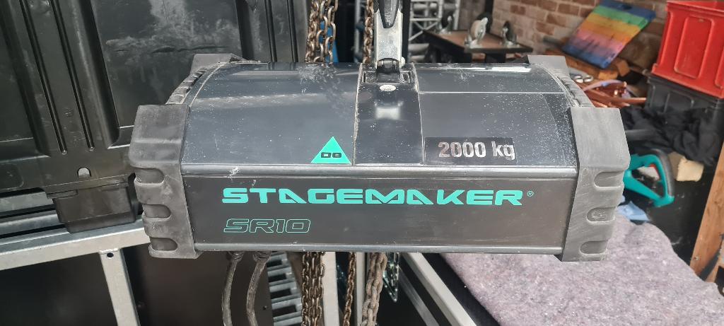 Electrische kettingtakel, Doe-het-zelf en Verbouw, Lieren en Takels, Gebruikt, Elektrisch, Ophalen