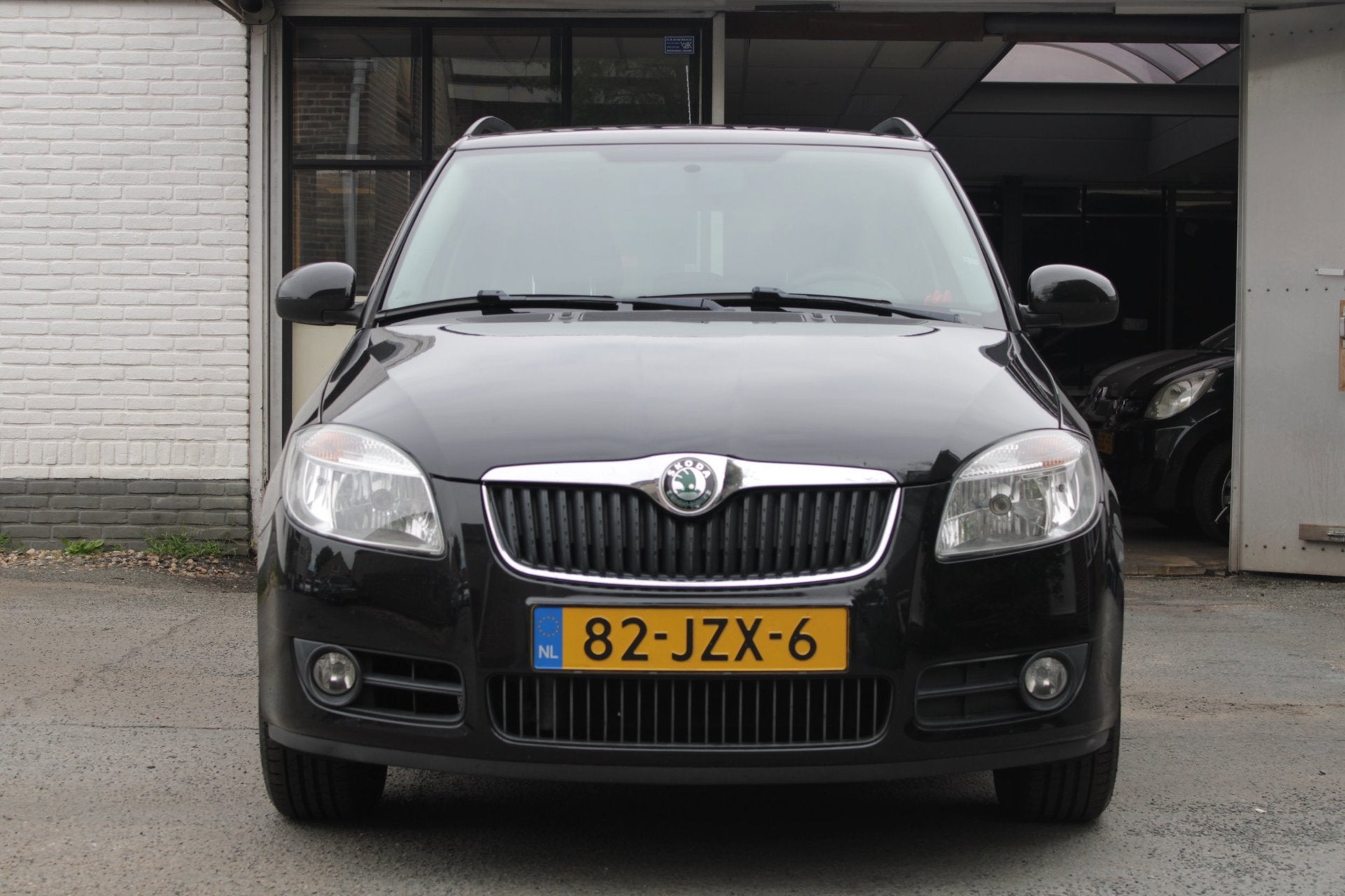 Skoda Fabia Combi 1.4-16V Ambition | Airco | Cruise Control, Auto's, Skoda, Voorwielaandrijving, Zwart, Zwart, Origineel Nederlands