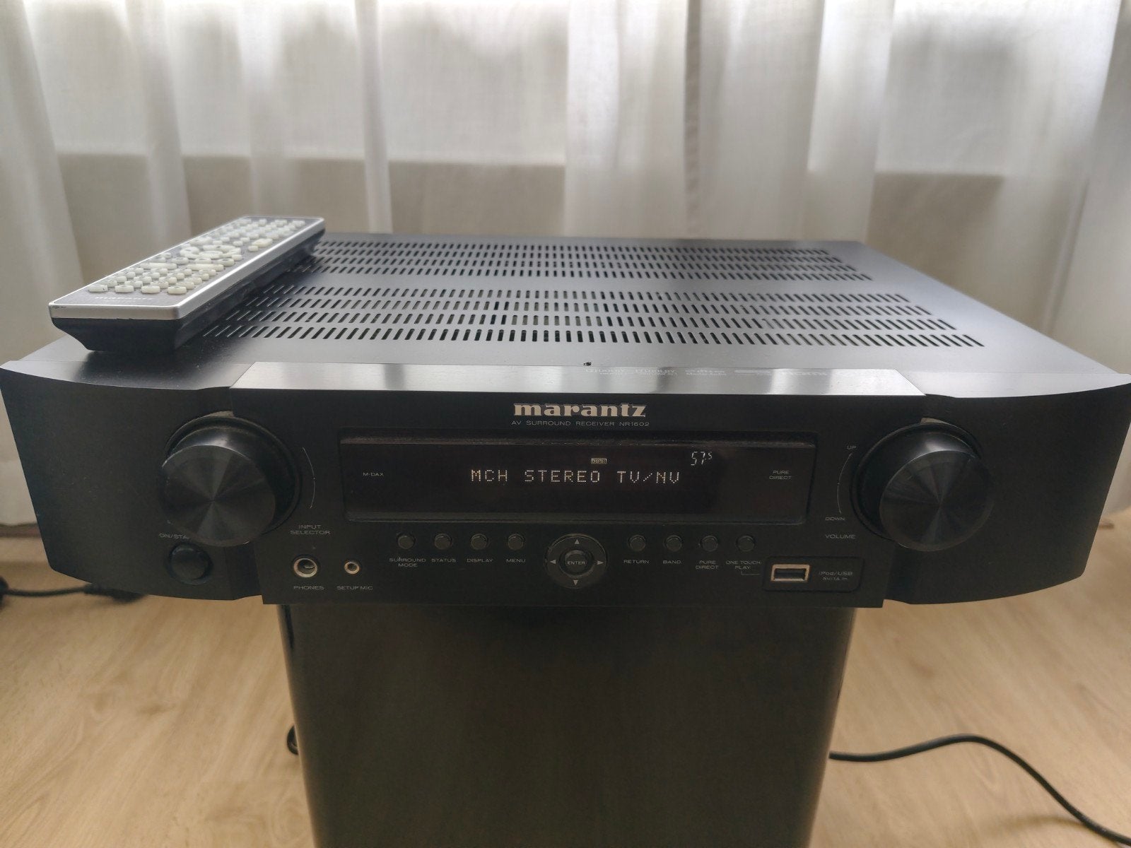 Marantz 1602 Versterker, Gebruikt, 120 watt of meer, Ophalen, Marantz