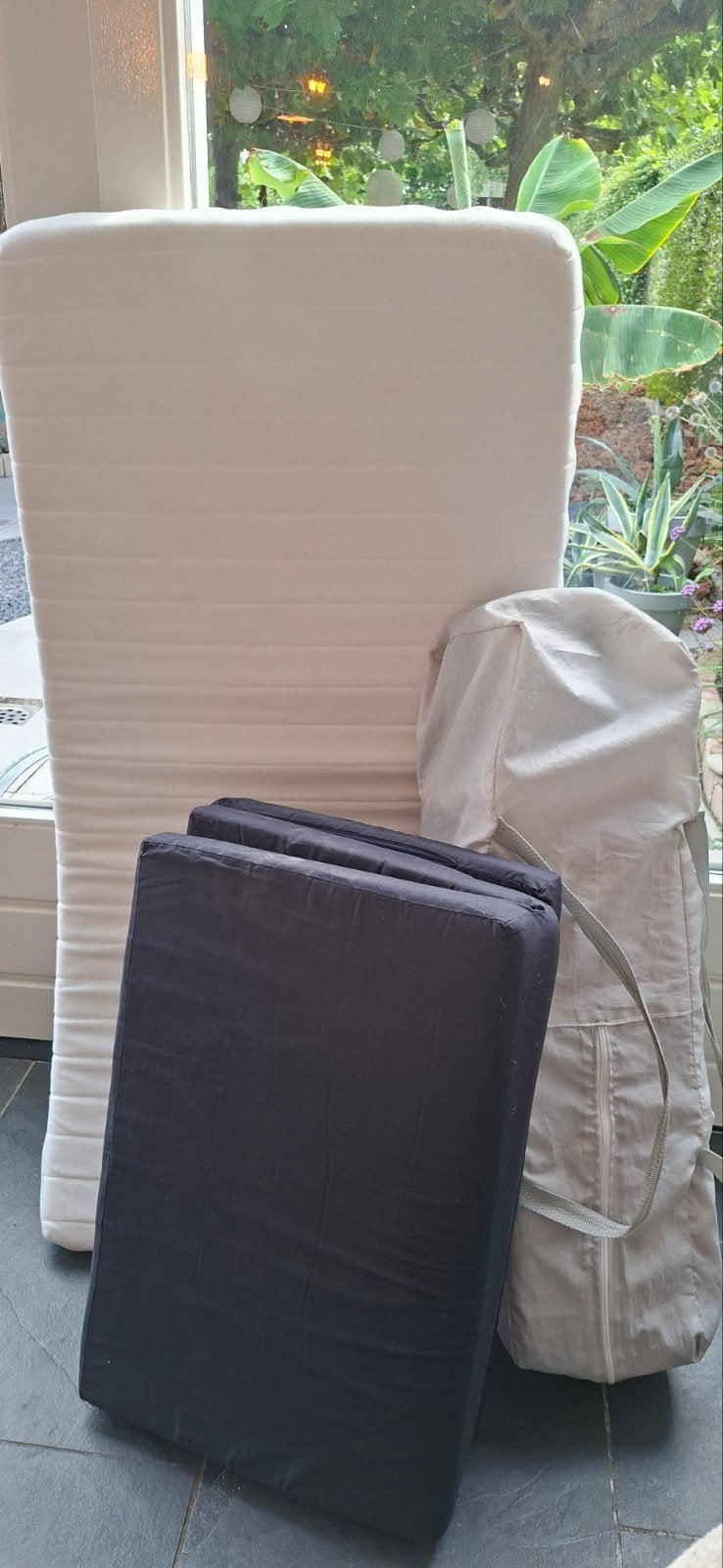 Campingbedje met extra matras, Kinderen en Baby's, Ophalen, Gebruikt, Reisbedje