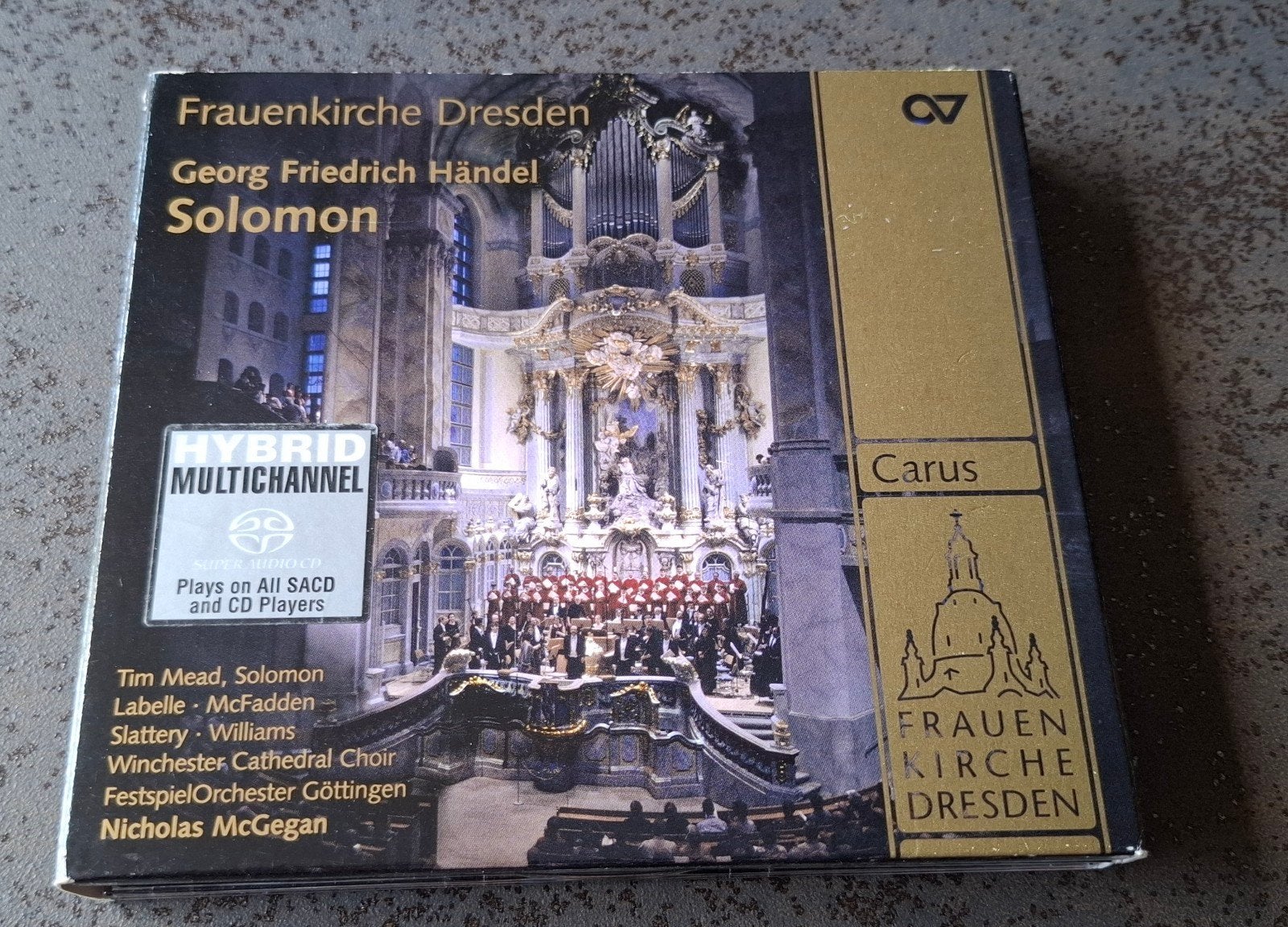 Händel: Salomon - Oratorium (3 x SACD), Gebruikt, Boxset, Inclusief boekje, Ophalen of Verzenden